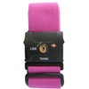 JTB with TSA Lock Suitcase Belt Pink 210010