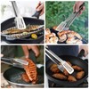 Lebabo Metal Tongs for Cooking, Set of 2 Stainless Steel