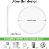 zemty LED Ceiling Light Flush Mount Super Slim 9 Inch