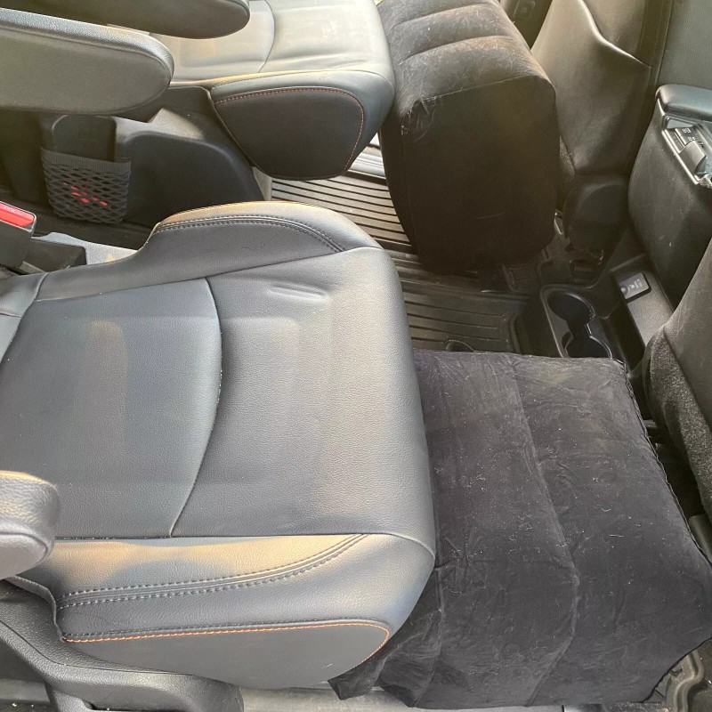 OPT7 2 BLACK van ottoman seat footrest conversion SET usb
