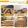 Qingluan Watch Your Step Floor Decals Stickers, 3 Pieces 6