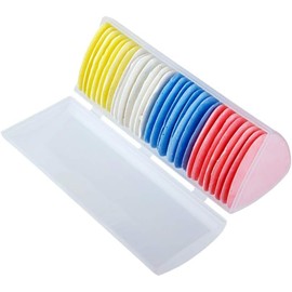 PurYupearl 30 Pcs Professional Triangle Tailor's Chalk Tailors Chalk Markers Sewing Fabric Chalk with Box for Sewing Crafting Marking and Tracing Tools Sewing Tools