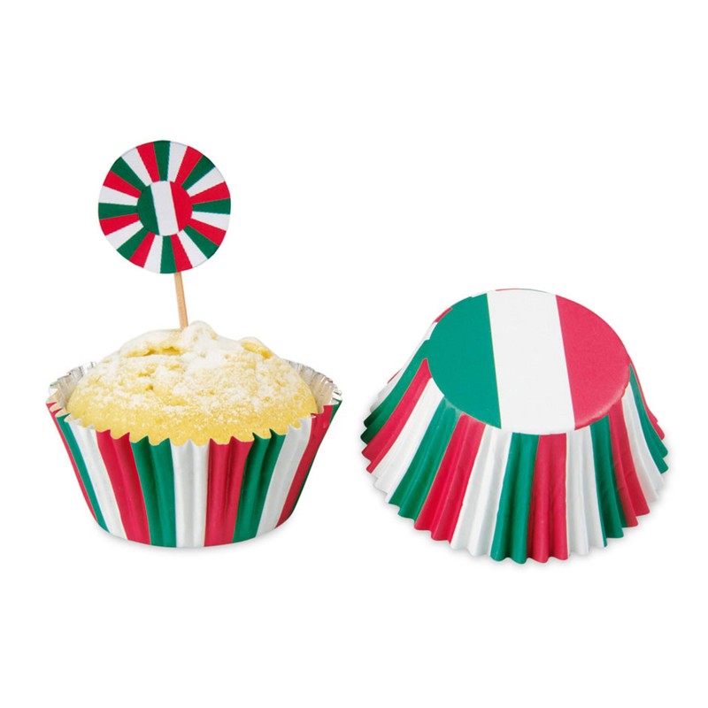 Staedter Italy Paper Baking Tray, Multi-Colour, 50-Piece