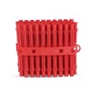 Talon Red 5-5.5mm Wall Rawl Plugs Plastic Fixing Plug Euro