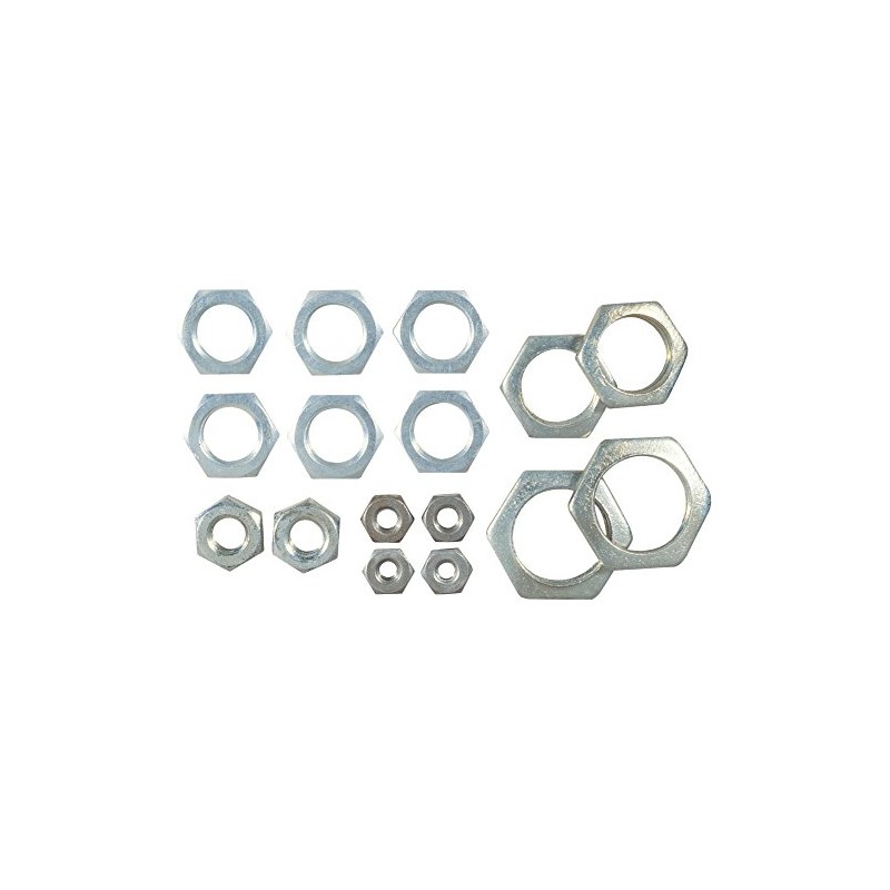 Westinghouse 7015200 Lamp Locknuts Steel Asst, Gray