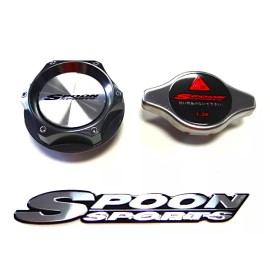 SESHOP HONDA & ACURA RACING CNC BILLET OIL FILLER CAP & 1.3KG RADIATOR CAP KIT SP