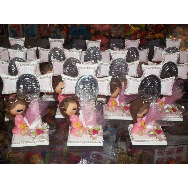 favor 12 Centros De Mesa Bautizo