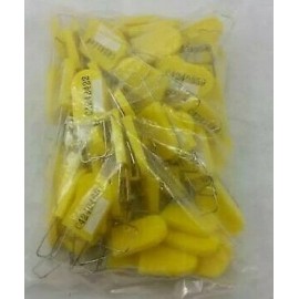ViewTEQ, VTST-Y, Tamper Evident Yellow Security Tag (Bag of 100)