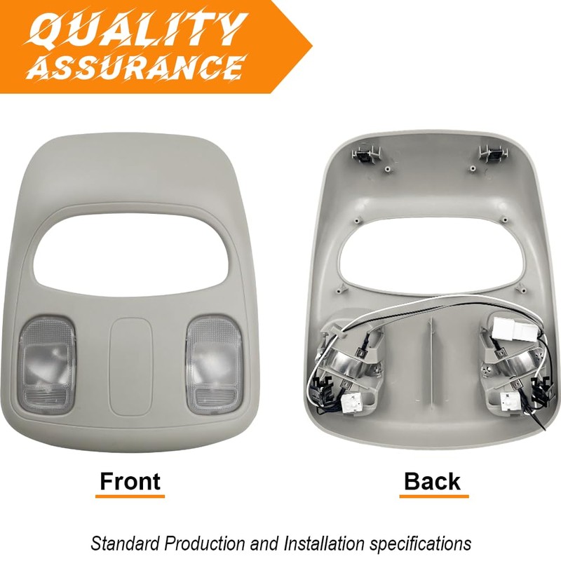 zixixvan Overhead Console for Dodge Ram 1500 2500 3500 (2002-2010),