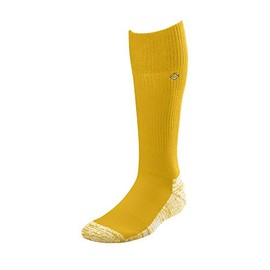 EvoShield - Calcetines para juegos, Mediano, Dorado claro, Mediano