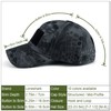 Masktide Camo Cap with Patch Black American Flag Hat Camo