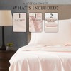 Linen Closet Luxury Cotton 400 Thread Count Cotton Sateen 4-Piece