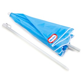 Little Tikes Easy Store Jr. Picnic Table with Umbrella - Blue / Green