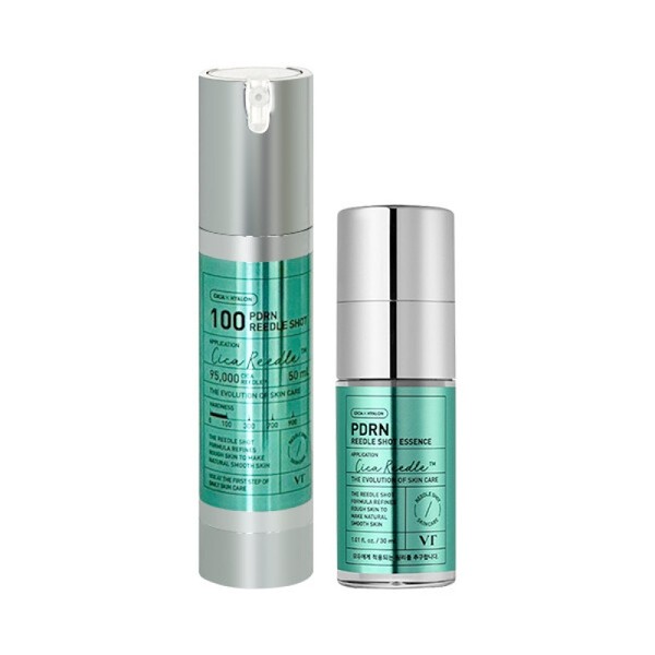 VT PDRN Riddle Shot 100 Ampoule 50ml + Essence 30ml