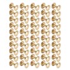 50 Set Leather Fasteners Kit Rivets for Binding Belt Strap