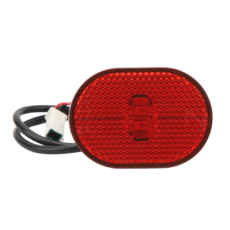 Electric Scooter Rear Tail Light Easy To Install Waterproof Lightweight