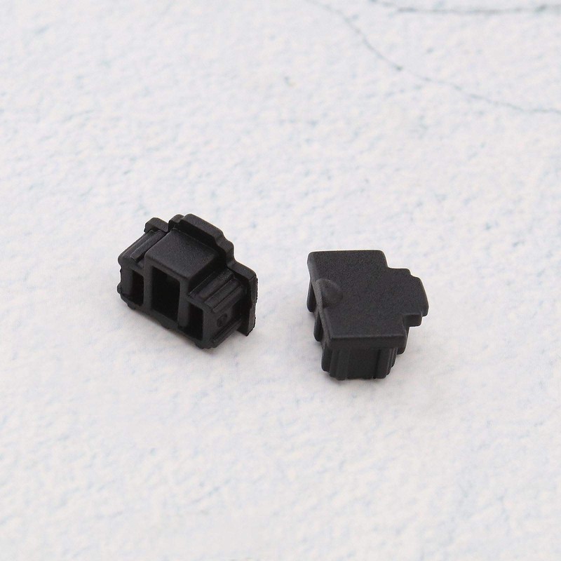 EMSea 50pcs Ethernet Hub Port RJ45 PVC Anti Dust Cover