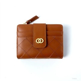 LovePineStyle Women's Wallet: Multi-card Slots, Coin Pocket, Trendy Card Holder Money Clip