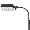 daylight24 Natural Daylight Battery Operated Cordless Floor Lamp, Black Antique