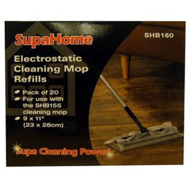 SupaHome - Electrostatic Cleaning Mop Refills - 20 Pack