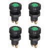 YINETTECH 4 Pcs Car Indicator Light Panel Indicator Light Ignition