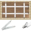 Namubarwa Hidden Strap Tablecloth Clips - Perfect for Picnic Tables