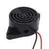 5pcs Summer Alarm ABS 12V Continuous Tone Cable Active Piezo