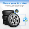 OPKOURE 17" Hubcaps Wheel Covers for 2010-2012 Ford Fusion, ABS