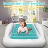 Fahuac Fahuac Inflatable Kids Travel Bed Toddler Air Mattress Set,Portable