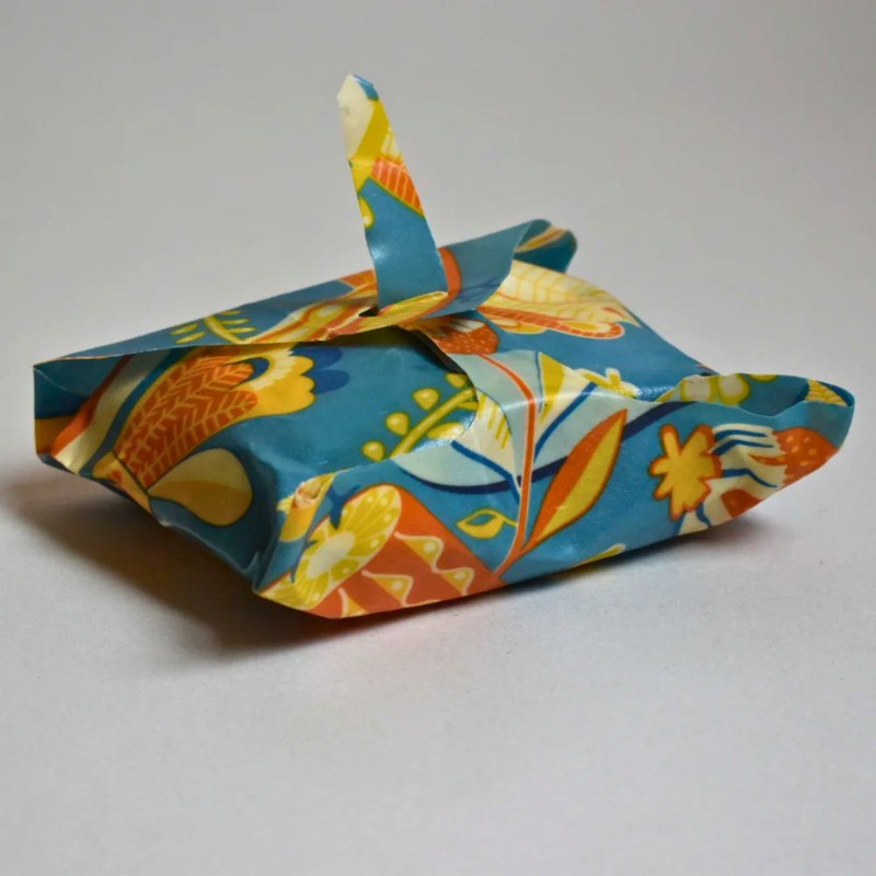 Honeybee Beeswax Sandwich Wrap (34cm x 35cm), Eucalyptus