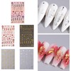 Golden New Year Nail Art Stickers, The Year of The