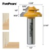 FivePears 45 Degree Lock Miter Router Bit,1/2 Inch Shank Router