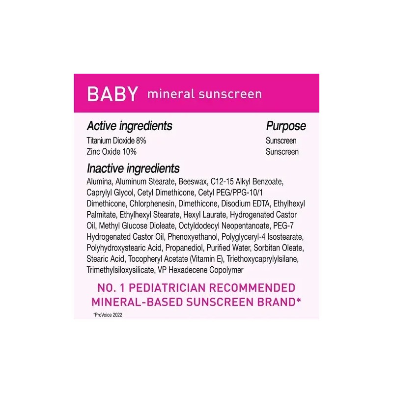 Blue Lizard Protector Solar Baby Con Óxido Zinc Spf 50+