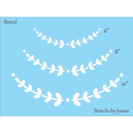 Stencils by Joanie Joanie Stencil Willow Fern Vine Branch Border Art Decorative Country DIY Signs