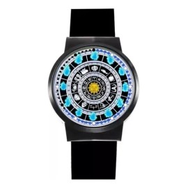 Reloj Led Caballeros Del Zodiaco Encendido Al Touch                                                                                                   