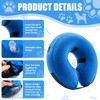 Inflatable Dog Collar Protective Inflatable Collar with Quick Release and