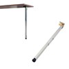 Stainless Steel Folding Table Legs - Adjustable Height, Metal Legs