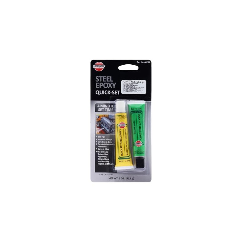 Versachem 44209 4-Minute Steel Epoxy - 2 oz.