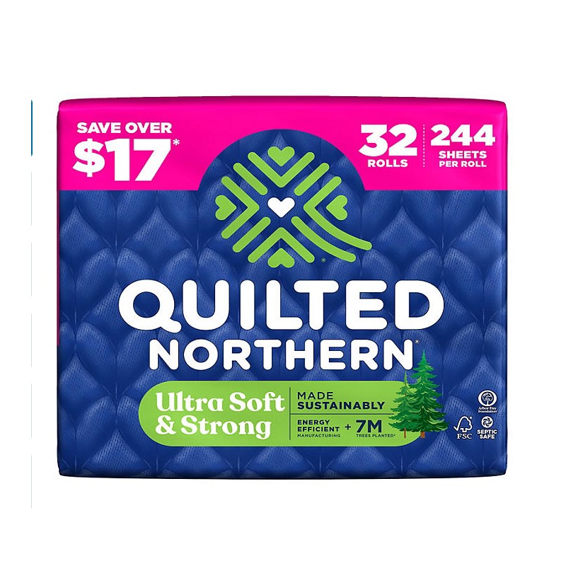 Ultra Quilted Northern Ultra Soft & Strong 2-Ply Toilet Paper