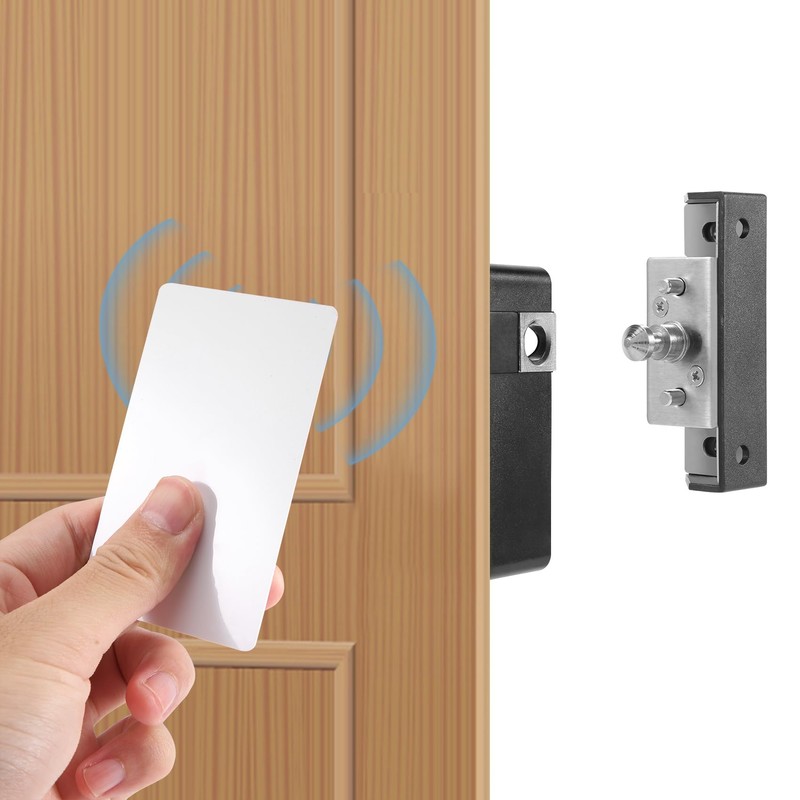 Clickinline Electronic Cabinet Lock Hidden DIY Invisible Cabinet Lock RFID