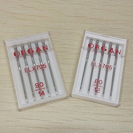 YICBOR Household Sewing Machine Needle ELX705 80/12+90/14 for Organ