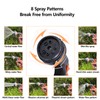 8-Pattern Garden Hose Nozzle | Multi-Function Spray Gun with Quick