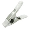 1 Piece White Metal Clamps Chrome Plated Tarpaulin Clamp Heavy