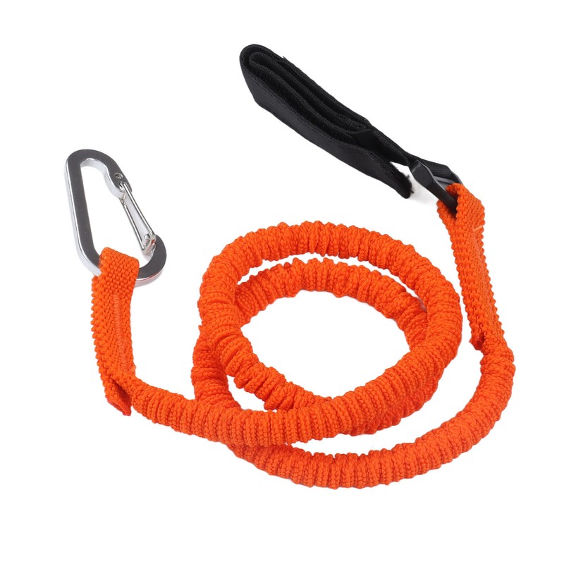 2pcs Kayak Paddle Leashes Stretchable Safety Canoe Paddle Leash Kayak