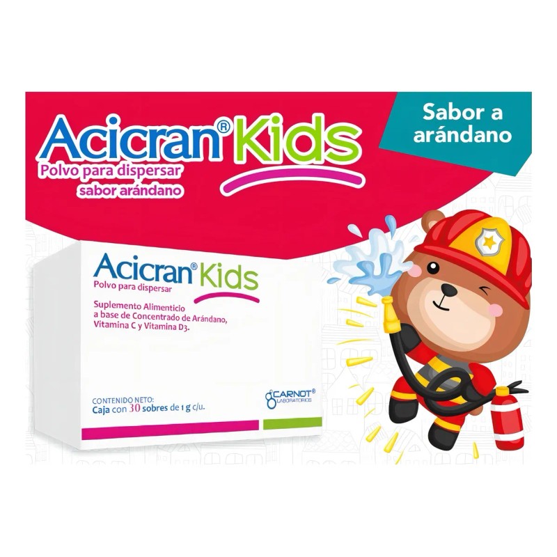 Acicran Kids Caja Con 30 Sobres 1g C/u