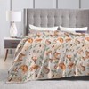 Duduho Cute Forest Animals Bed Blanket Ultra Soft Squirrel Mouse