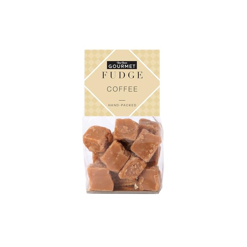 Bon Bon's Gourmet - Coffee Fudge Bag, Handmade British Fudge,