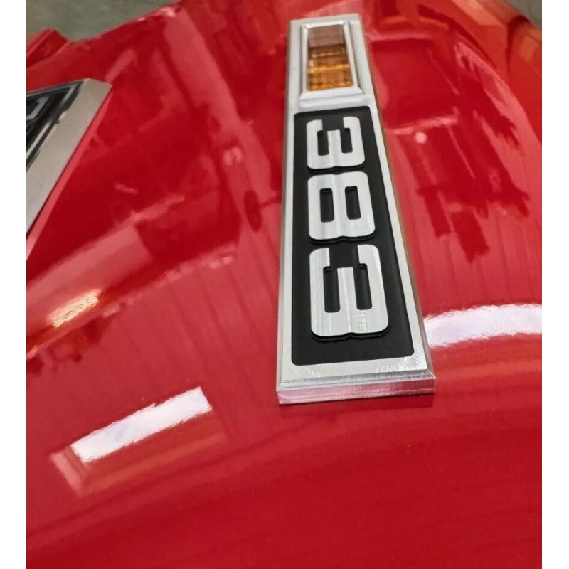 Knies Machine 1969 Chevy Chevelle '632' Emblem Side Marker Light