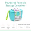 melii Baby Formula Storage Container with Integrated Scoop, Airtight, Leakproof,