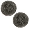 Dishmatic Steel Scourer Refill Heads for cleaning BBQ's, Hot Plates, Steel Pots & Pans by Caraselle